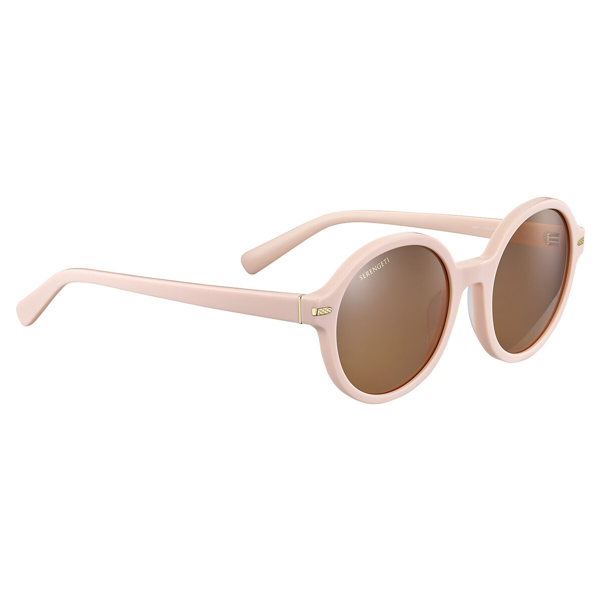 JOAN, Shiny Crystal Nude-Mineral Polarized Drivers Cat 2 to 3, hi-res image number null